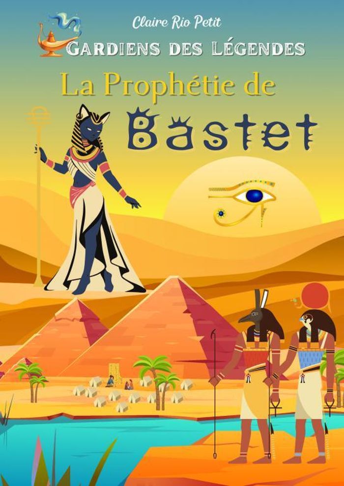 Couverture du livre « La prophétie de Bastet » de Claire Rio Petit, librairie Les Contes Infusés à Corte