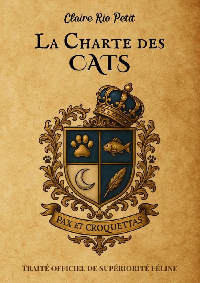 Couverture du livre « LA CHARTE DES CATS », librairie Les Contes Infusés à Corte