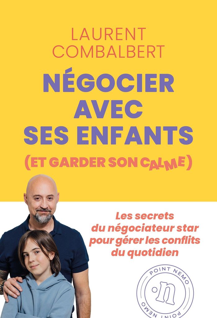 Couverture du livre « Négocier avec ses enfants : et garder son calme », librairie Les Contes Infusés à Corte