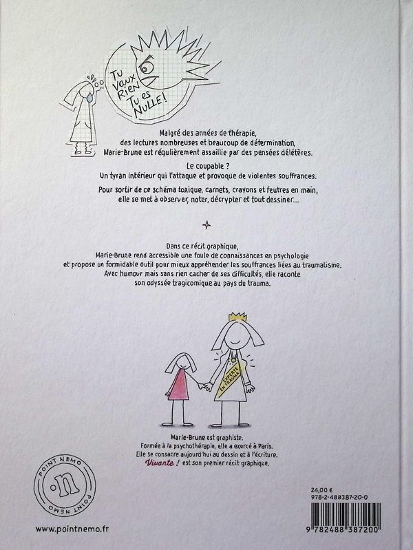 Quatrième de couverture de « Vivante ! »