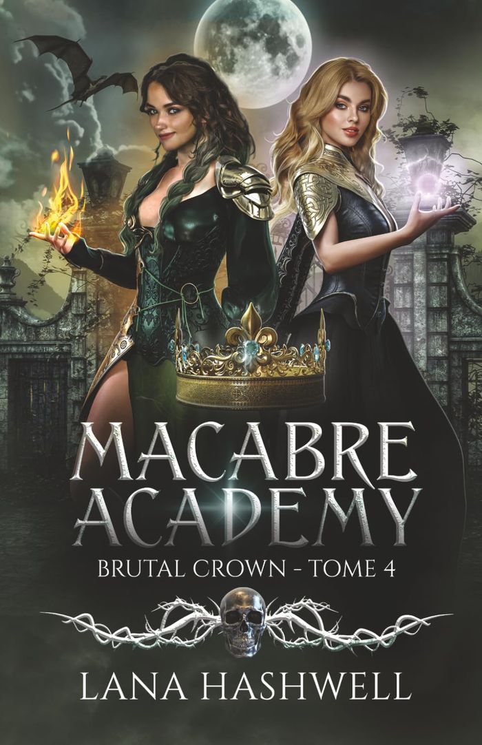 Couverture du livre « Brutal Crown » de Lana Hashwell, librairie Les Contes Infusés à Corte
