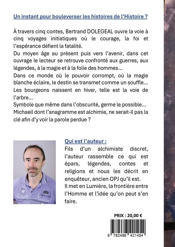 Quatrième de couverture de « SECRETS D'HIVERS DE MICHAEIL »