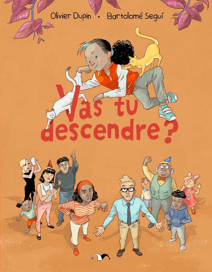 Couverture du livre « VAS-TU DESCENDRE ? » de Dupin Olivier, librairie Les Contes Infusés à Corte