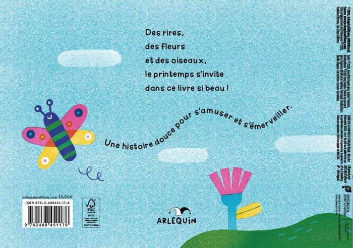 Quatrième de couverture de « LE LIVRE DU PRINTEMPS »