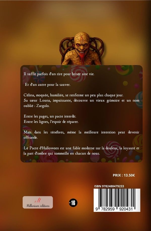 Quatrième de couverture de « Le pacte d'Halloween »