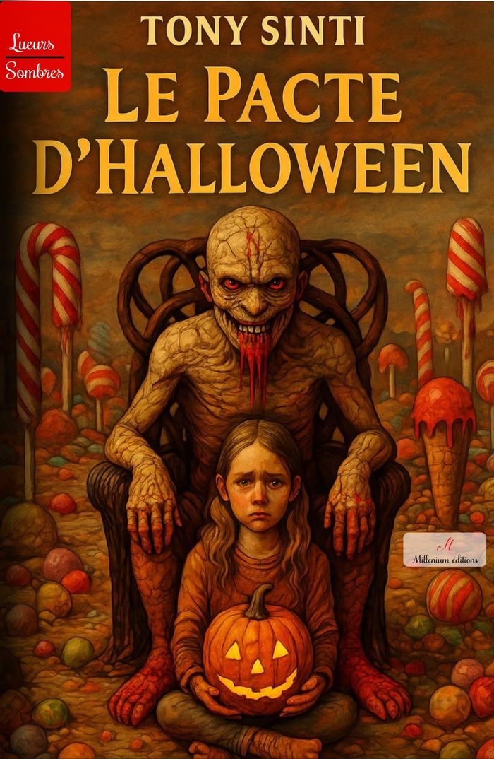 Couverture du livre « Le pacte d'Halloween » de Tony Sinti, librairie Les Contes Infusés à Corte