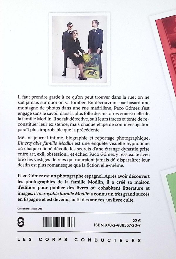Quatrième de couverture de « L'incroyable famille Modlin »