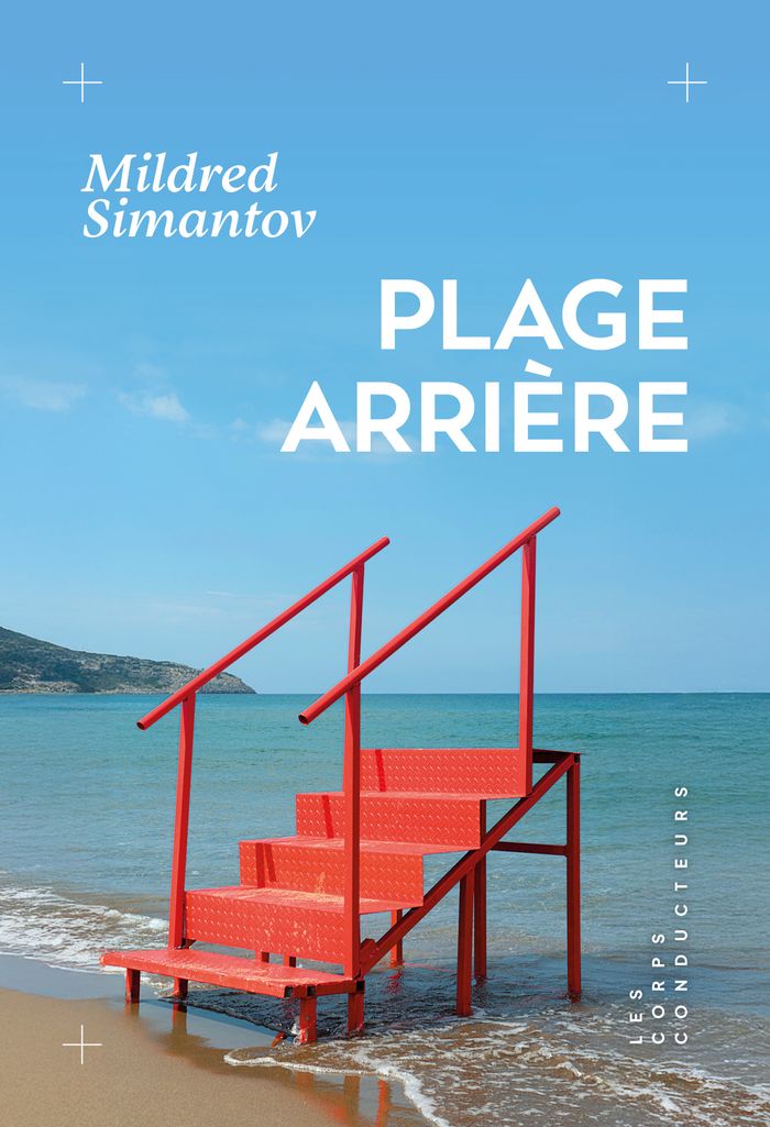 Couverture du livre « Plage arrière » de Mildred Simantov, librairie Les Contes Infusés à Corte