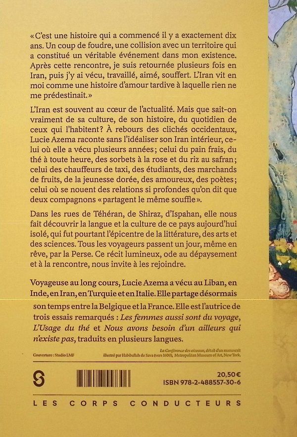 Quatrième de couverture de « Une saison à Téhéran »