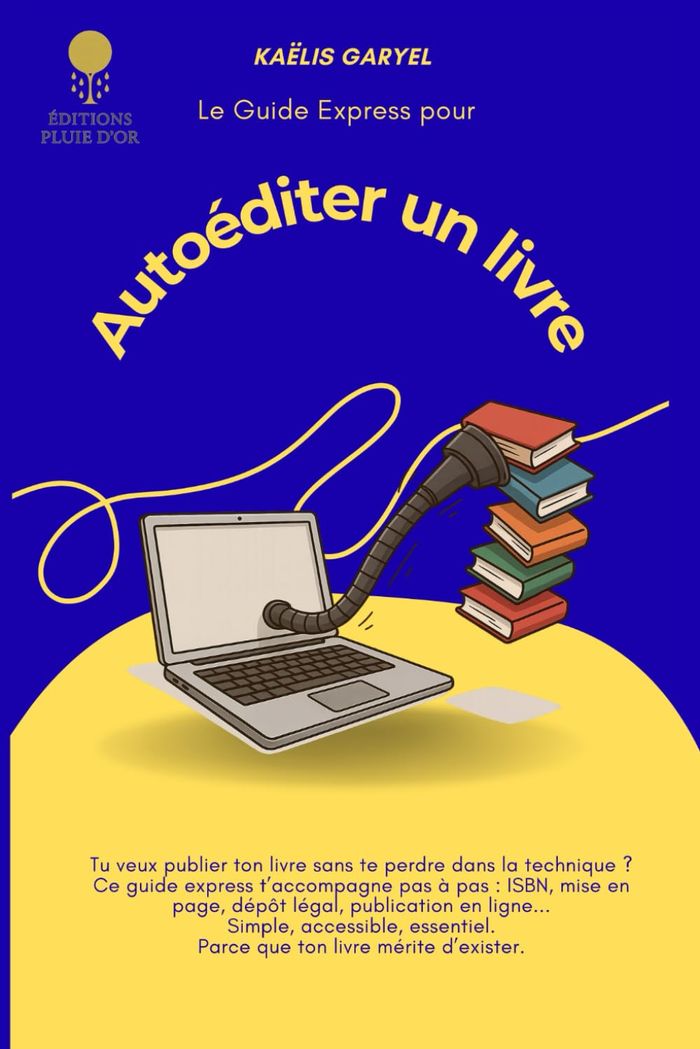 Couverture du livre « Le guide express pour autoéditer un Livre », librairie Les Contes Infusés à Corte