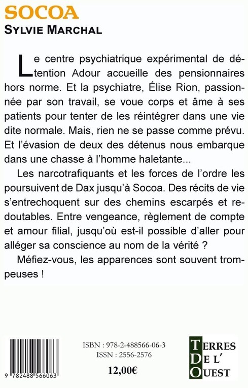Quatrième de couverture de « Socoa : roman »
