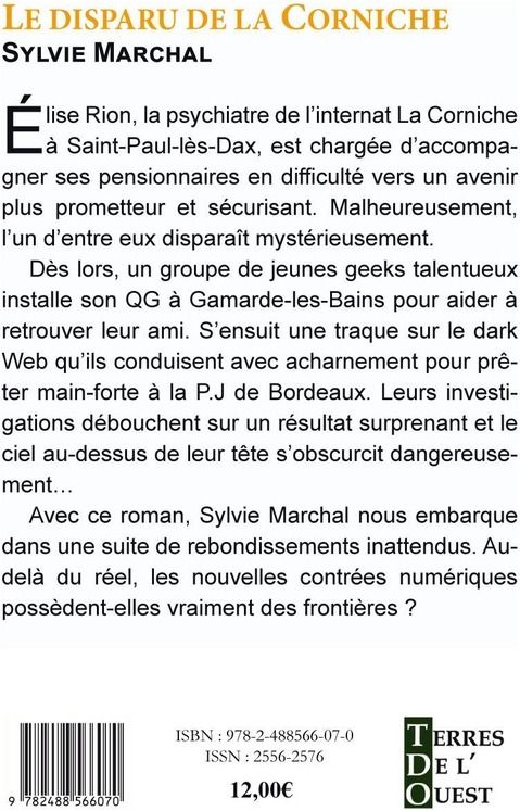 Quatrième de couverture de « Le disparu de la corniche : roman »