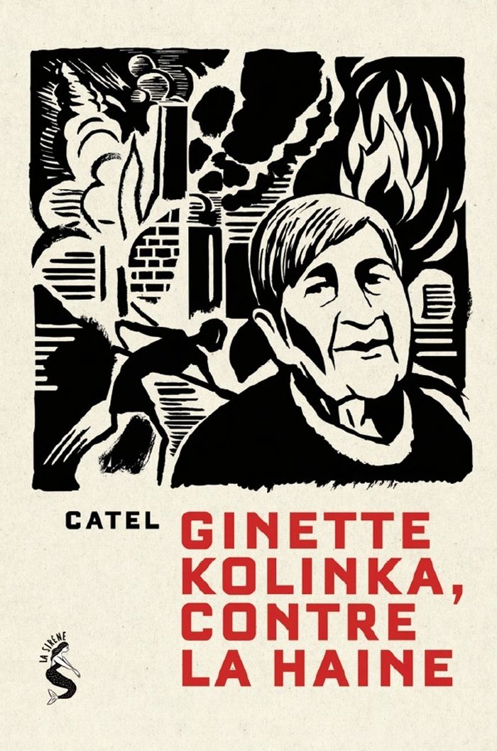 Couverture du livre « Ginette Kolinka, contre la haine », librairie Les Contes Infusés à Corte