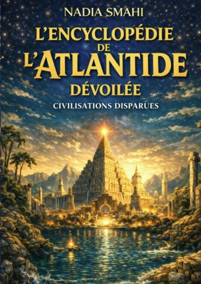 Couverture du livre « ENCYCLOPEDIE DE L?ATLANTIDE » de Smahi Nadia, librairie Les Contes Infusés à Corte