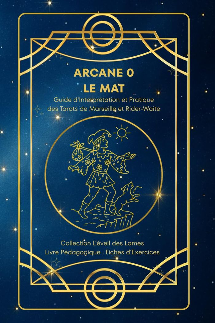 Couverture du livre « Arcane 0 - Le mat » de Anita Martinaud, librairie Les Contes Infusés à Corte