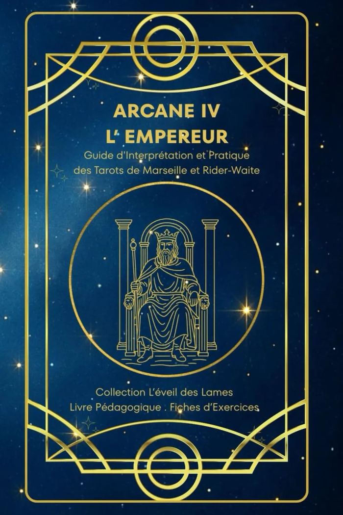 Couverture du livre « Arcane IV - L'empereur » de Anita Martinaud, librairie Les Contes Infusés à Corte