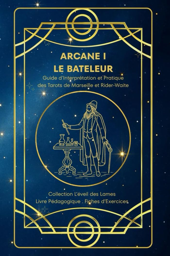 Couverture du livre « Arcane I - Le bateleur » de Anita Martinaud, librairie Les Contes Infusés à Corte