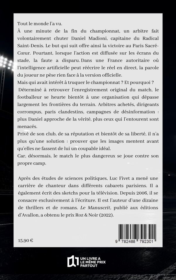 Quatrième de couverture de « DROIT AU BUT »