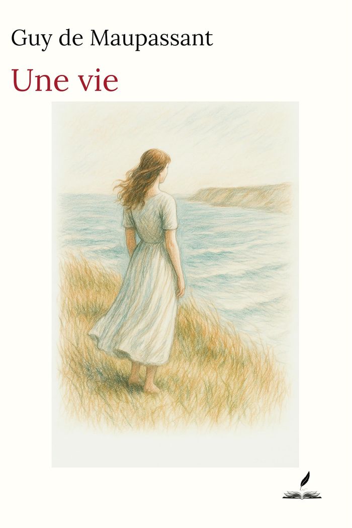 Couverture du livre « UNE VIE » de De Maupassant Guy, librairie Les Contes Infusés à Corte