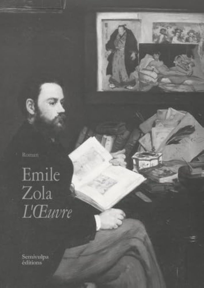 Couverture du livre « L'OEUVRE » de Zola Emile, librairie Les Contes Infusés à Corte