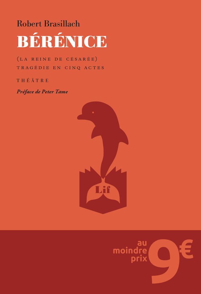 Couverture du livre « BERENICE - LA REINE DE CESAREE » de Brasillach/tame, librairie Les Contes Infusés à Corte