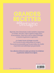 Quatrième de couverture de « Grandes recettes de Bretagne »