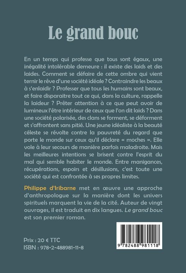 Quatrième de couverture de « LE GRAND BOUC »