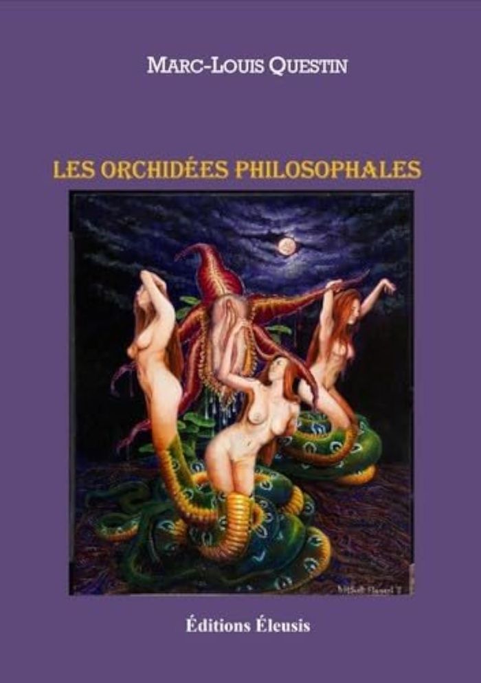 Couverture du livre « LES ORCHIDEES PHILOSOPHALES », librairie Les Contes Infusés à Corte