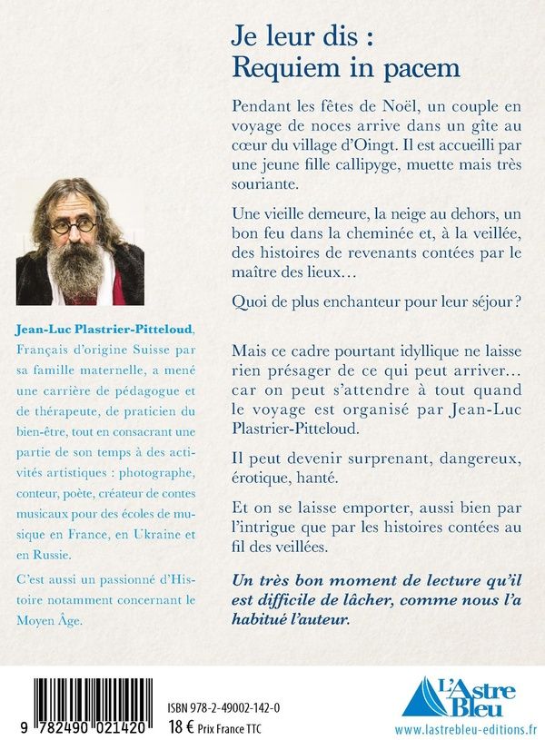 Quatrième de couverture de « Je leur dis, requiem in pacem »
