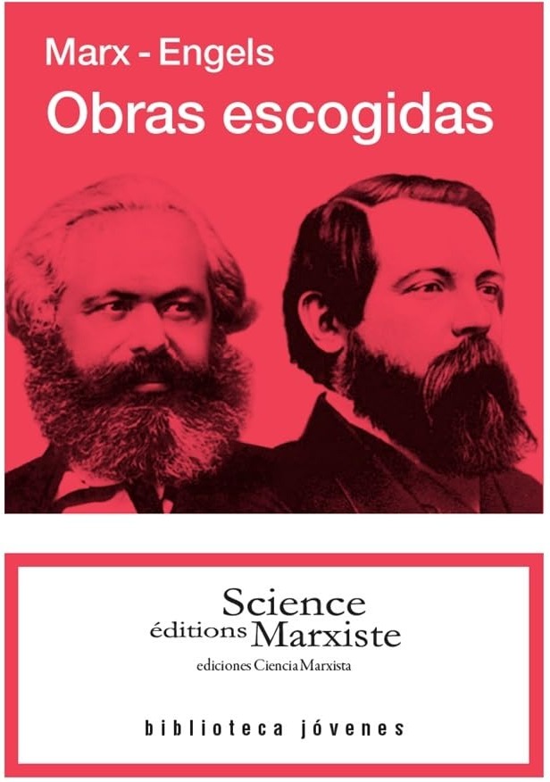 Couverture du livre « OBRAS ESCOGIDAS » de Marx/engels, librairie Les Contes Infusés à Corte