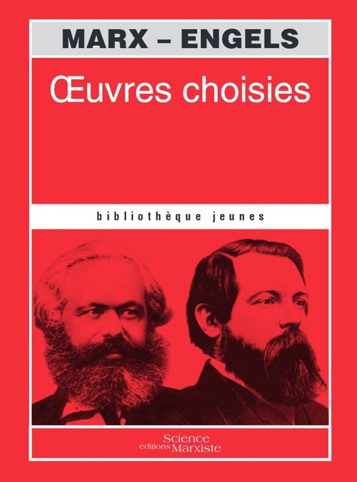 Couverture du livre « Oeuvres choisies » de Karl Marx, librairie Les Contes Infusés à Corte