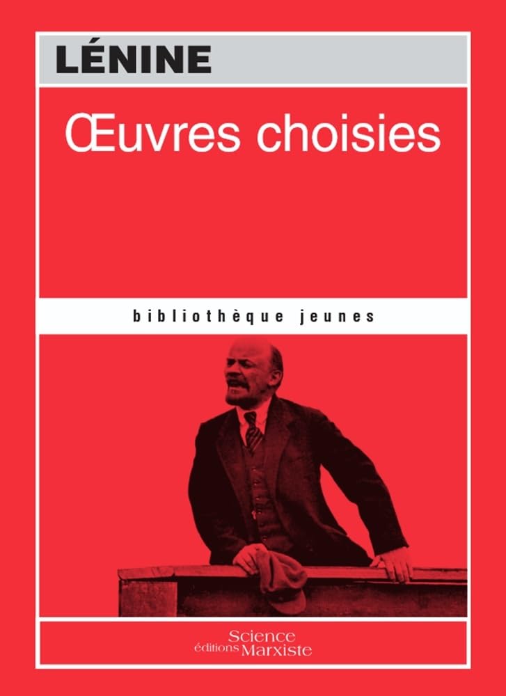 Couverture du livre « OEUVRES CHOISIES » de Lenine ( I O., librairie Les Contes Infusés à Corte
