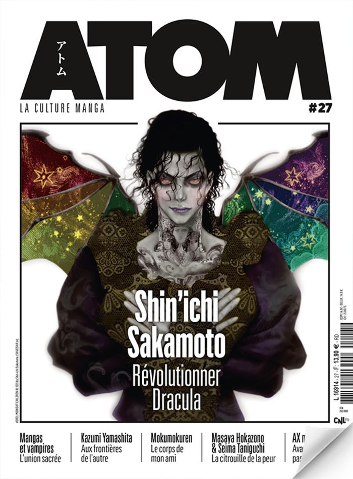 Couverture du livre « ATOM 27 (SC) SHIN'ICHI SAKAMOTO » de Collectif, librairie Les Contes Infusés à Corte