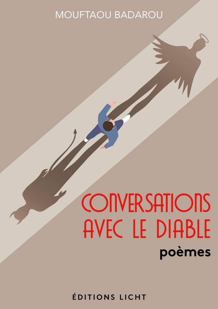 Couverture du livre « CONVERSATIONS AVEC LE DIABLE - POEMES » de Mouftaou Badarou, librairie Les Contes Infusés à Corte