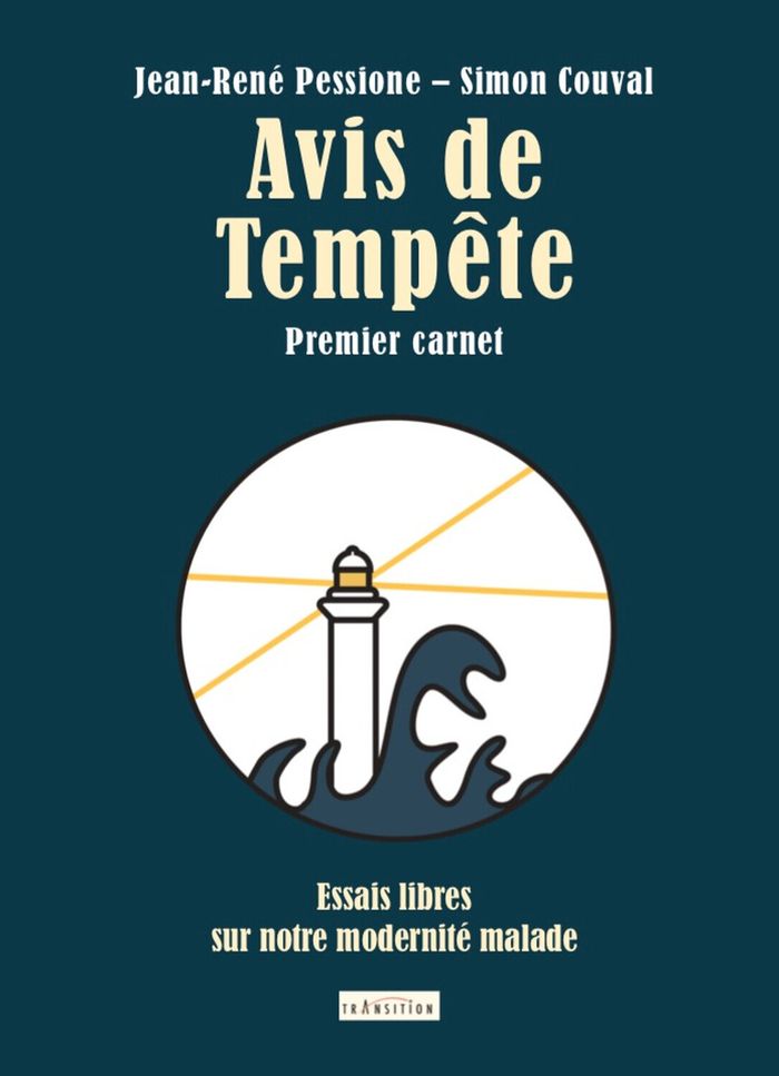 Couverture du livre « Avis de tempête : receuil de textes écrits pour le site tempête » de Jean-René PESSIONE, librairie Les Contes Infusés à Corte
