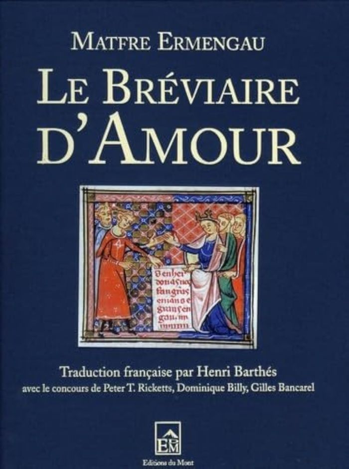 Couverture du livre « LE BREVIAIRE D AMOUR » de Henri Barthes, librairie Les Contes Infusés à Corte