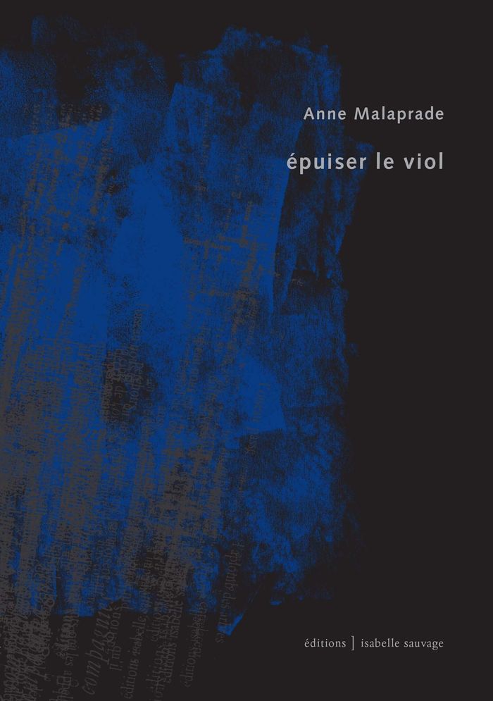 Couverture du livre « Épuiser le viol » de Anne Malaprade, librairie Les Contes Infusés à Corte