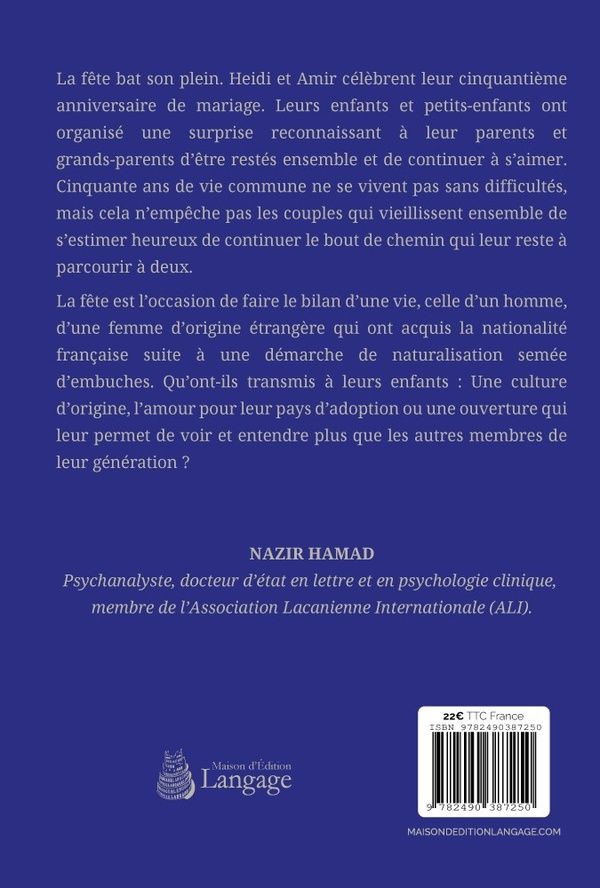 Quatrième de couverture de « CINQUANTE ANS APRES »