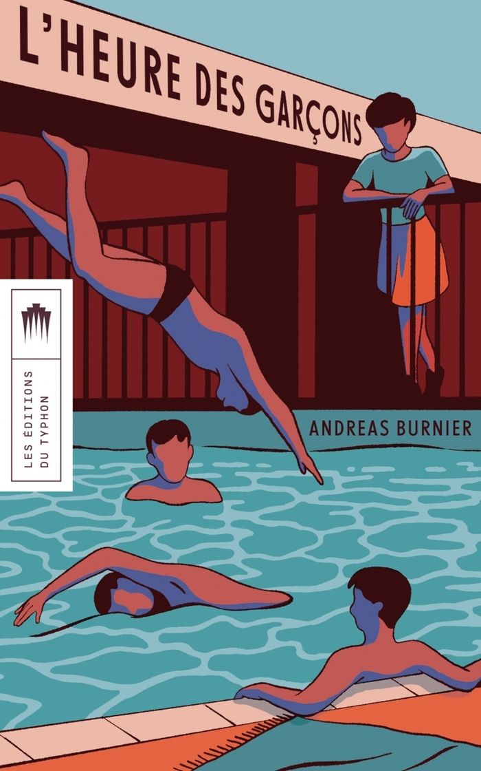 Couverture du livre « L'heure des garçons » de Andreas Burnier, librairie Les Contes Infusés à Corte