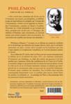 Quatrième de couverture de « PHILEMON, VIEUX DE LA VIEILLE »