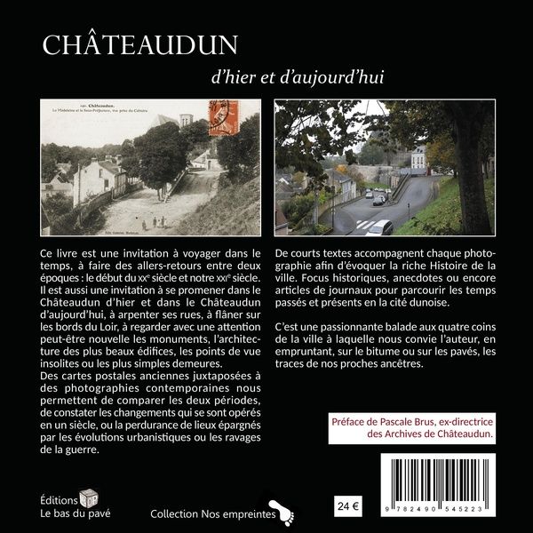 Quatrième de couverture de « Châteaudun d'hier et d'aujourd'hui »