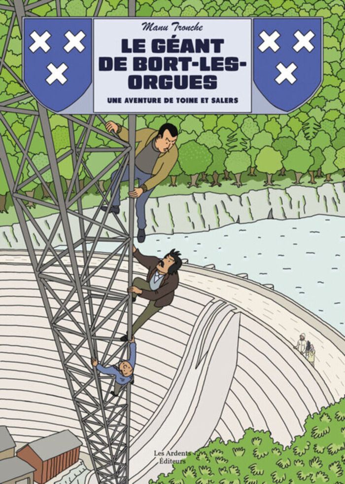 Couverture du livre « Le géant de Bort-les-Orgues », librairie Les Contes Infusés à Corte