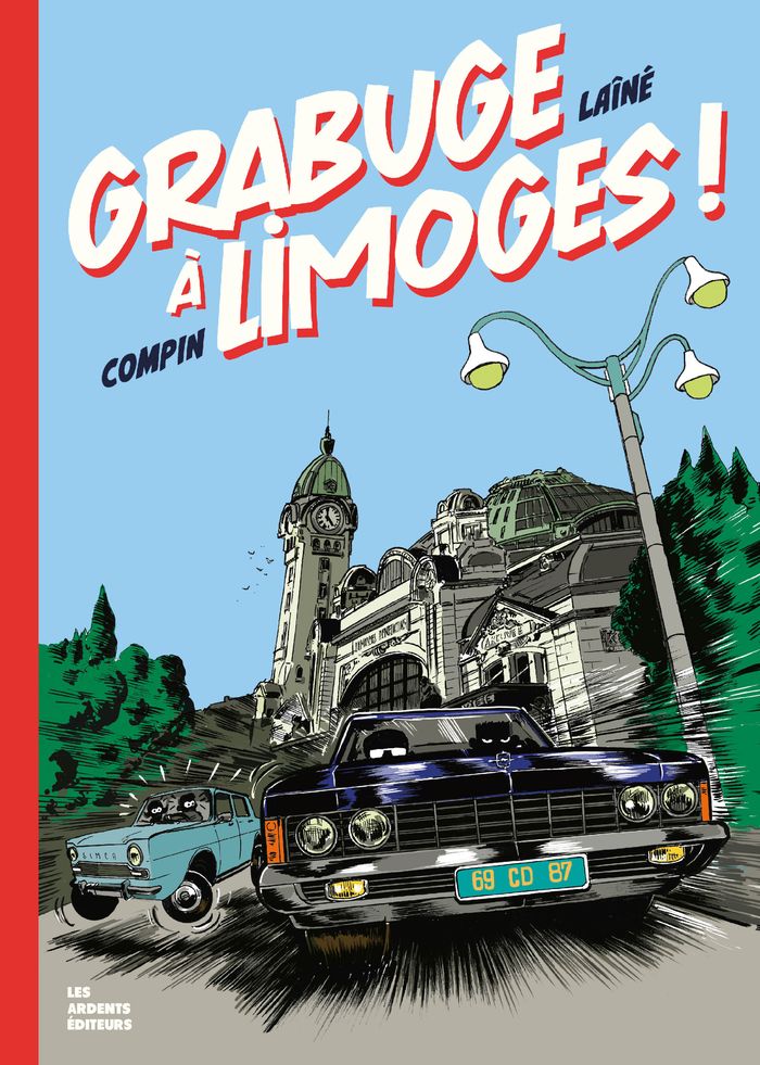 Couverture du livre « Grabuge à Limoges ! » de Christophe Compin, librairie Les Contes Infusés à Corte