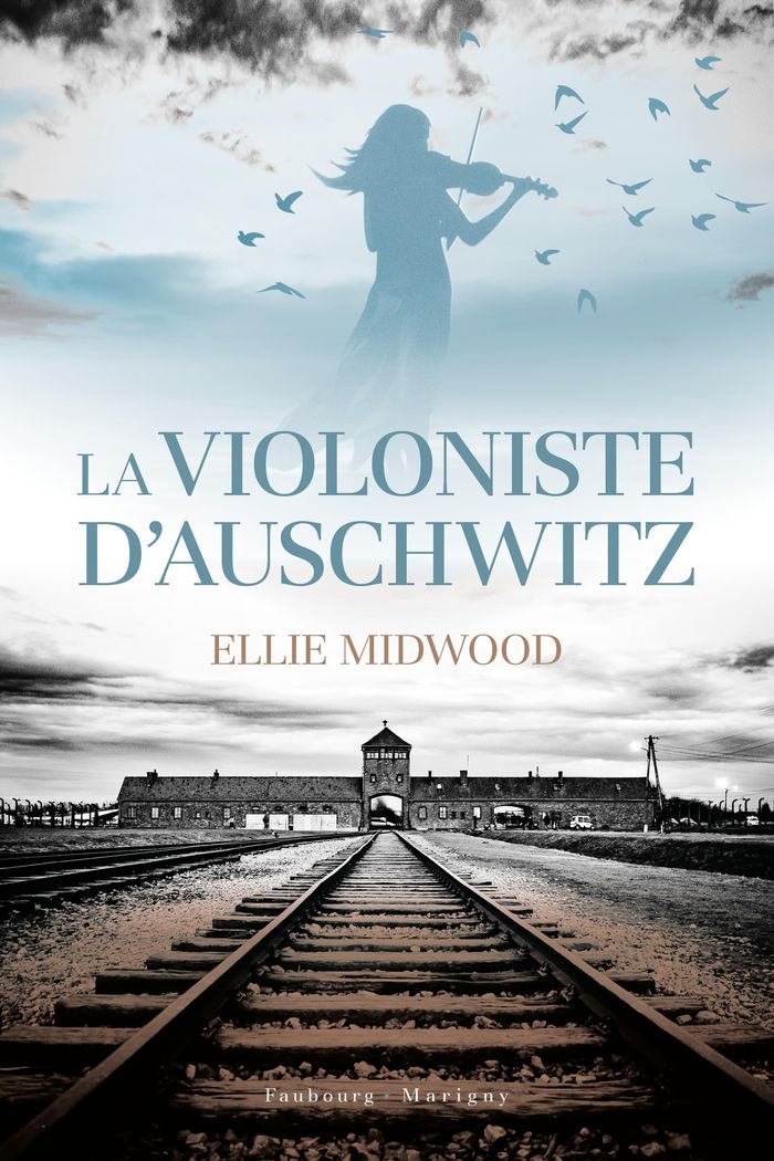 Couverture du livre « La violoniste d'Auschwitz » de Ellie Midwood, librairie Les Contes Infusés à Corte