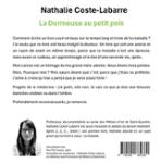 Quatrième de couverture de « La dormeuse au petit pois »