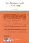 Quatrième de couverture de « Les étoiles de l'enfer : poésie »