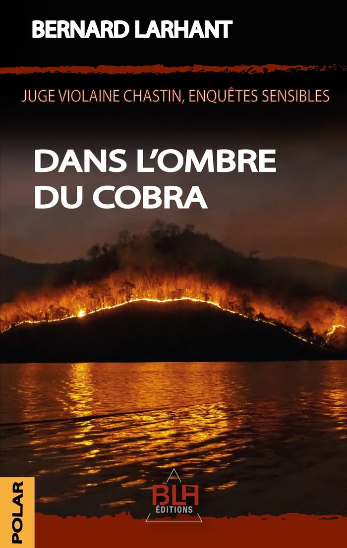 Couverture du livre « Dans l'ombre du cobra » de Bernard Larhant, librairie Les Contes Infusés à Corte