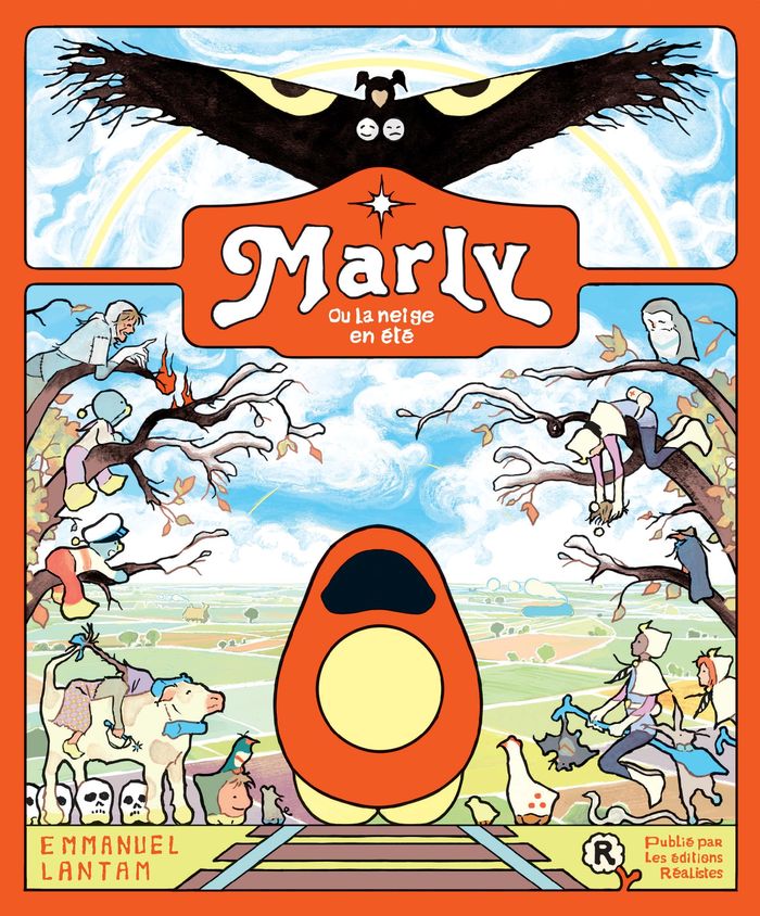 Couverture du livre « Marly ou La neige en été » de Emmanuel Lantam, librairie Les Contes Infusés à Corte