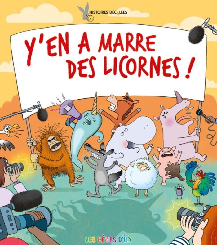 Couverture du livre « Y'en a marre des licornes » de Olivier Dupin, librairie Les Contes Infusés à Corte