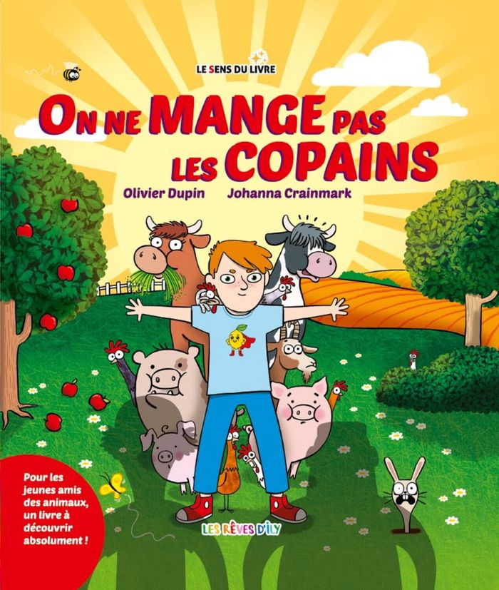 Couverture du livre « On ne mange pas les copains » de Olivier Dupin, librairie Les Contes Infusés à Corte